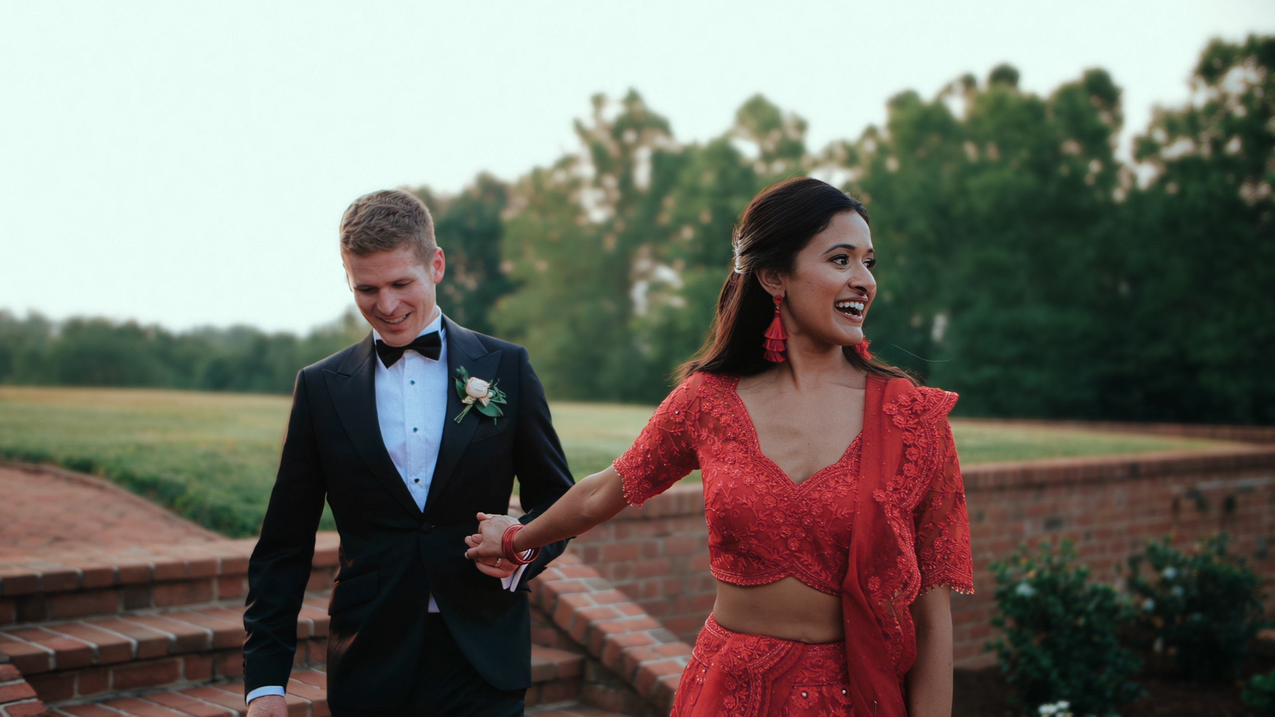 Kyle and Shilpa's wedding at Gallison Hall in Charlottesville, VA. Virginia Wedding Videography